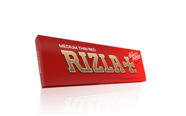 PAPEL RIZLA 70MM THIN RED